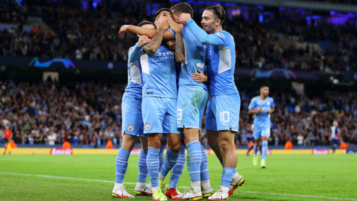 Manchester City routs Leipzig in the Champions League